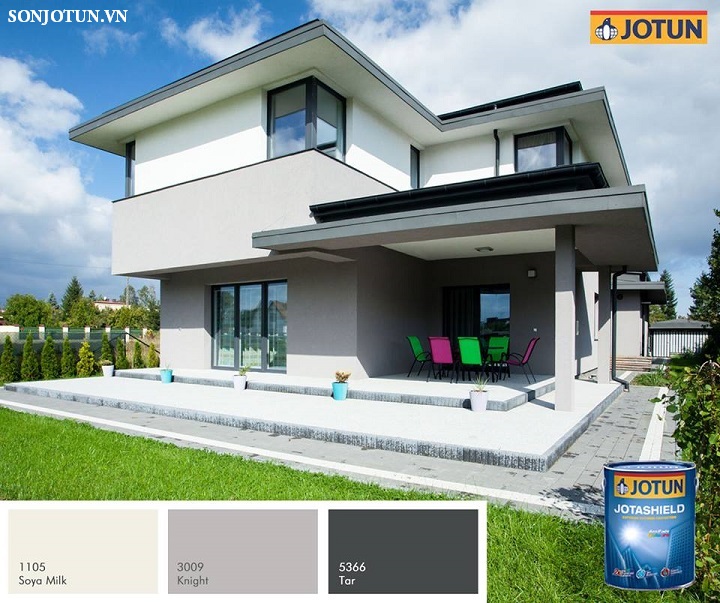Khi muốn trang trí cho ngôi nhà của mình thật tốt, phối màu sơn ngoại thất Jotun chính là điều bạn cần tìm kiếm. Mã màu 1024-2549 và màu sơn jotun 1024 cùng nhau tạo nên một không gian sống đẳng cấp, sang trọng.