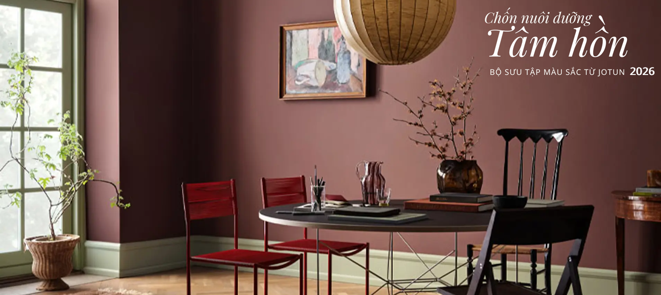 Bộ sưu tập mầu sắc Jotun 2026