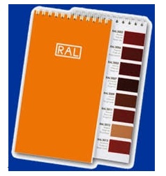 Bảng mầu RAL (quốc tế) với 213 màu sơn cơ bản