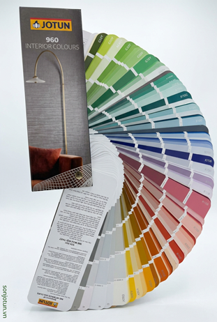 Quạt mầu nội thất Jotun 960 mầu